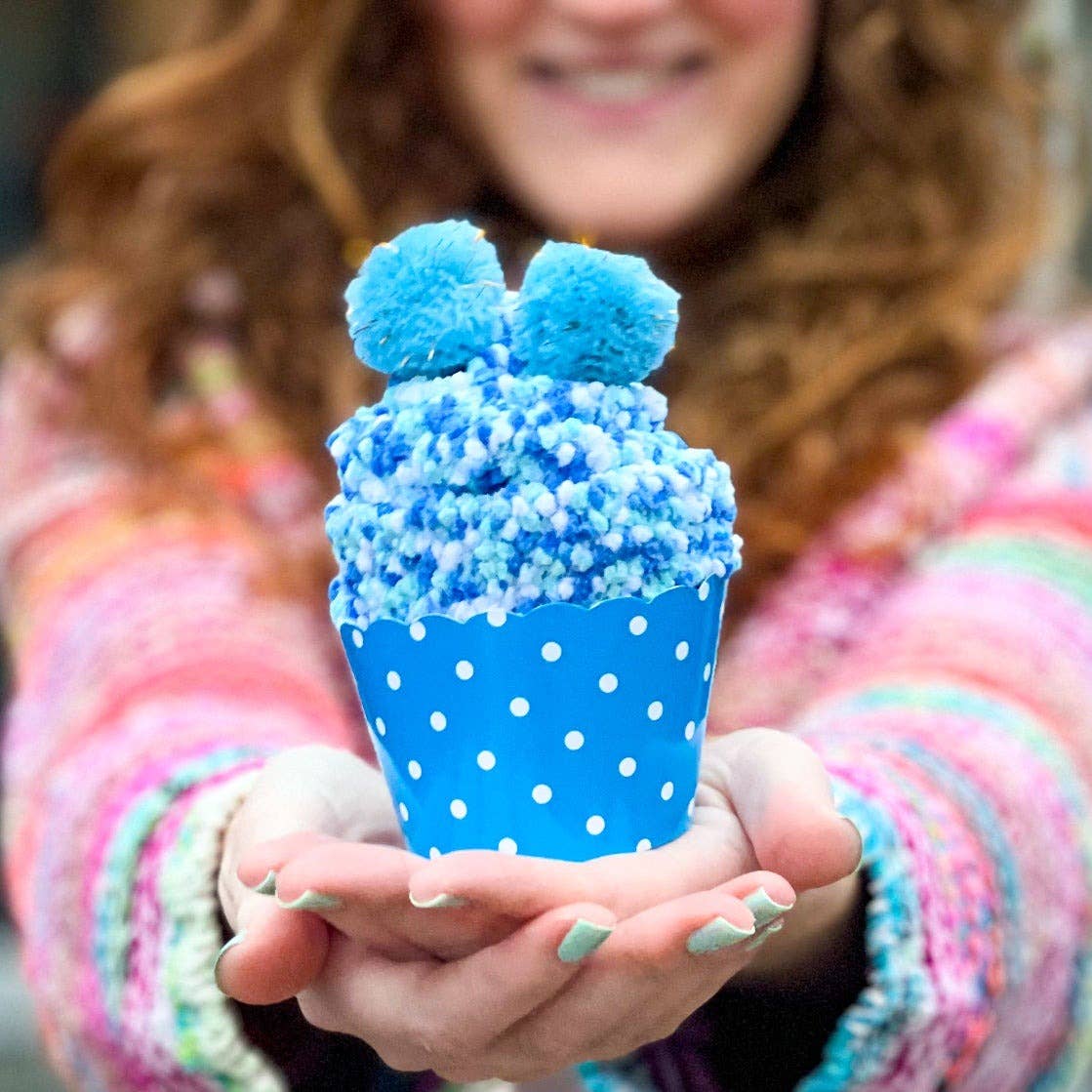 Cupcake Socks -  Handcrafted Cozy Cute Soft Everyday Gift