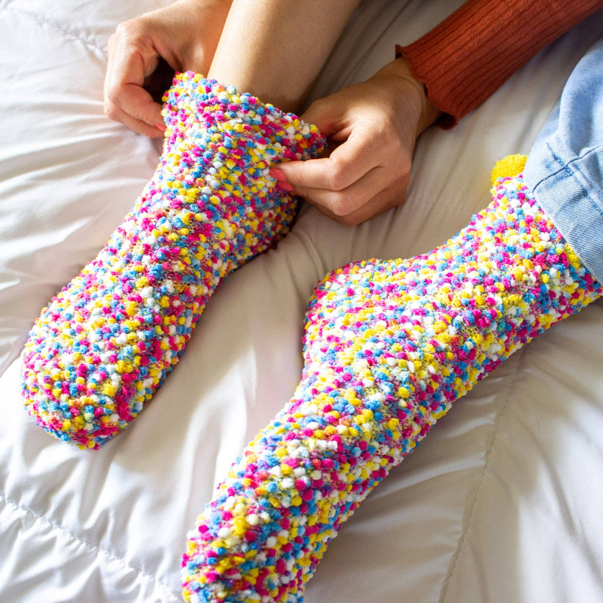Cupcake Socks -  Handcrafted Cozy Cute Soft Everyday Gift