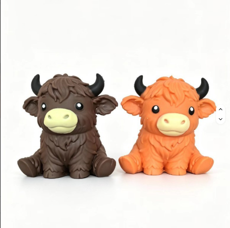 Highland Cow Squishy Stress Relief Toy