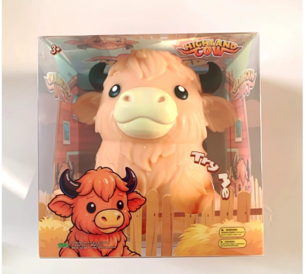 Highland Cow Squishy Stress Relief Toy
