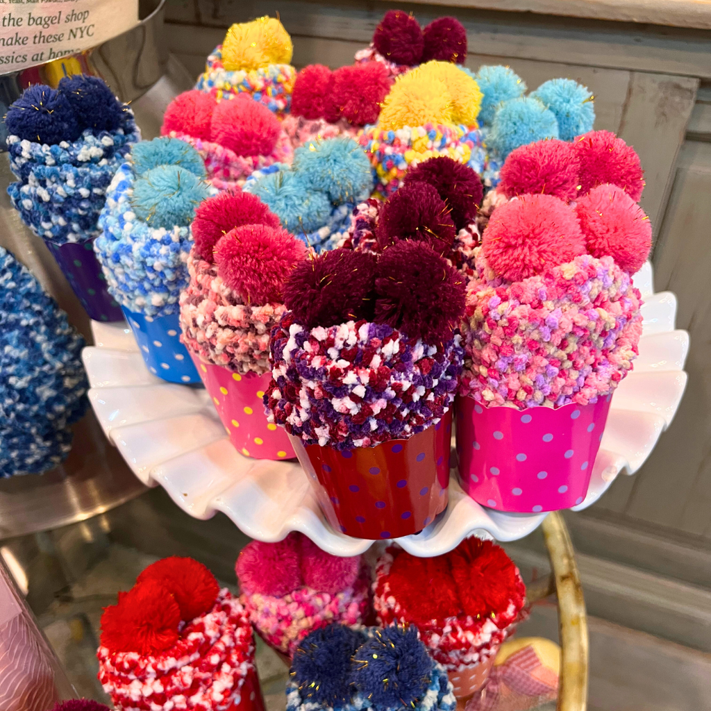 Cupcake Socks -  Handcrafted Cozy Cute Soft Everyday Gift
